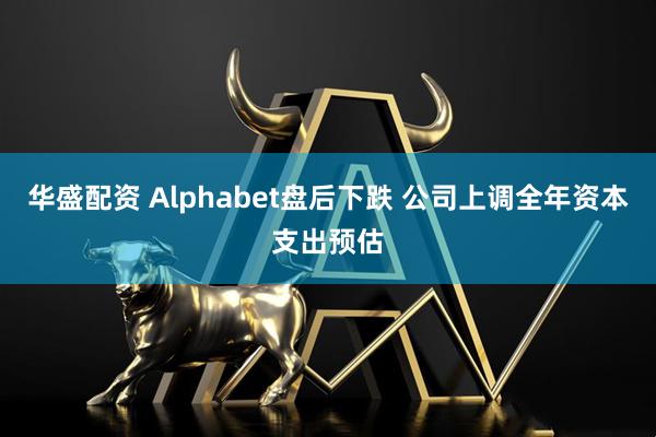 华盛配资 Alphabet盘后下跌 公司上调全年资本支出预估