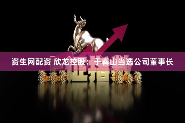 资生网配资 欣龙控股：于春山当选公司董事长